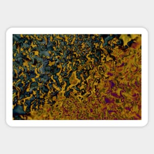 Colorful Lichen Sticker